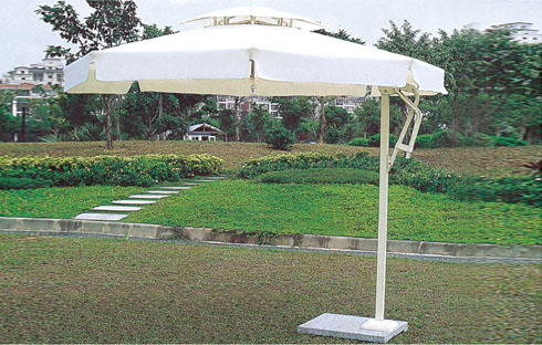 Giá ô dù vuông lệch tâm che nắng